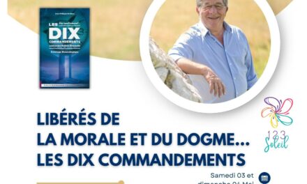 Séminaire de Jean-Philippe BREBION, concepteur de la bioanalogie, les 03 et 04 mai 2025!                                                  Le thème est « Libéré de la morale et du dogme… Les 10 commandements sont notre nature éternelle »